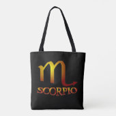 Scorpio Star Gold Tasche (Rückseite)