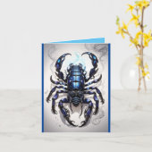 Scorpio Stardust Secrets - Happy Birthday Karte (Gelbe Blume)