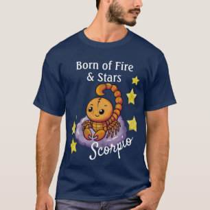 Scorpio Sternzeichen Scorion zodiac Star T-Shirt