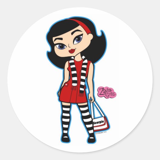 Scorpio Stickers (Vorderseite)