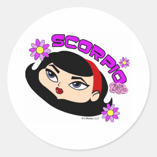 Scorpio Stickers (Vorderseite)