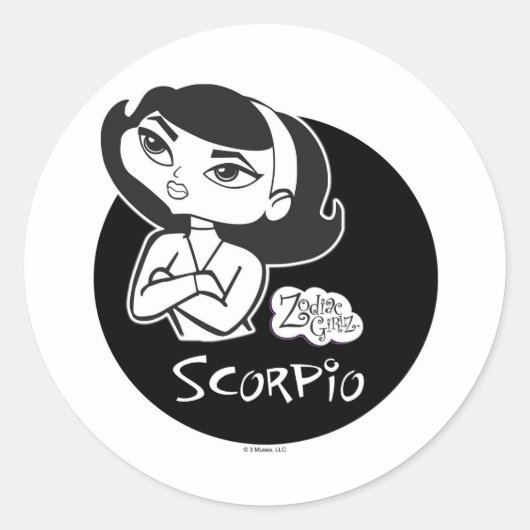 Scorpio Stickers (Vorderseite)