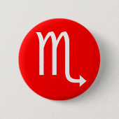 Scorpio-Symbol Button (Vorderseite)