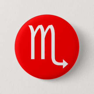 Scorpio-Symbol Button