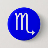Scorpio-Symbol Button (Vorderseite)