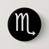 Scorpio-Symbol Button (Vorderseite)