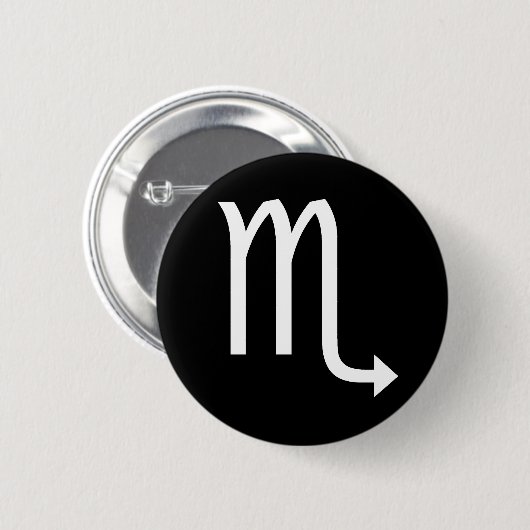 Scorpio-Symbol Button (Vorne & Hinten)