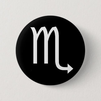 Scorpio-Symbol Button