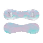 Scorpio Symbol in Mother of Pearl Style Decor Baseball (Paneele)