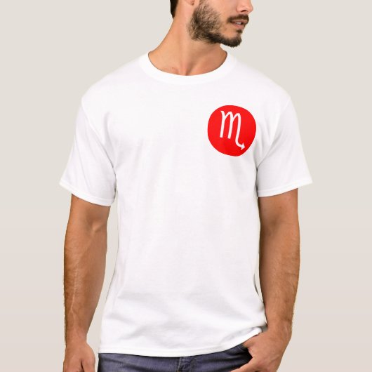 Scorpio-Symbol - Pocket T-Shirt (Vorderseite)