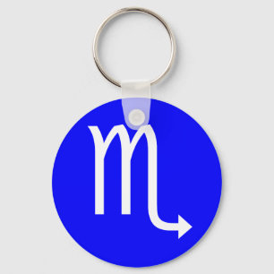 Scorpio Symbol Schlüsselanhänger