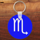 Scorpio Symbol Schlüsselanhänger (Vorderseite)
