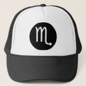 Scorpio-Symbol Truckerkappe (Vorderseite)