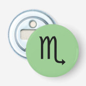 Scorpio-Symbol Zodiac Flaschenöffner (Vorderseite)