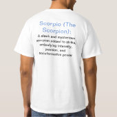 Scorpio-T - Shirt (Rückseite)