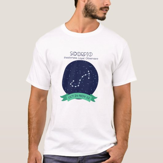 Scorpio T-Shirt (Vorderseite)