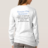 Scorpio-T - Shirt (Rückseite)
