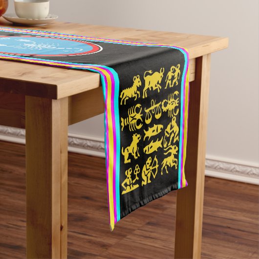 Scorpio Table Runner Kurzer Tischläufer (Beispiel)