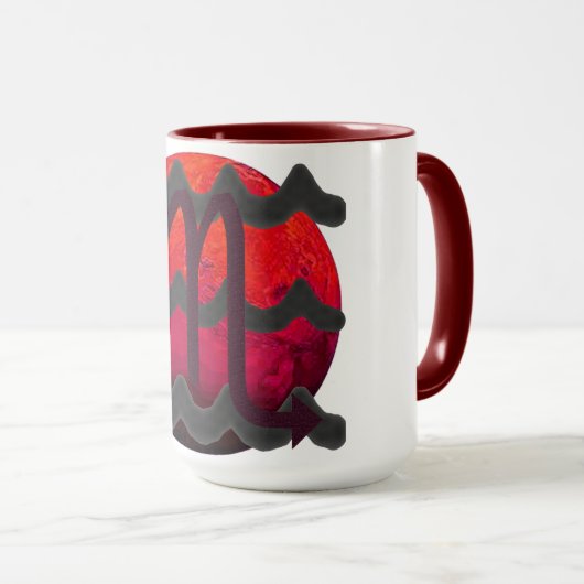 Scorpio Tasse (VorderseiteRechts)