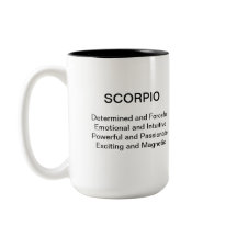 Scorpio-Tasse