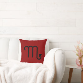 Scorpio Throw Pillow Kissen