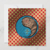 Scorpio und Erden Rat Karte (Vorderseite)