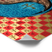 Scorpio und Erden Rat Poster (Ecke)