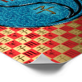 Scorpio und Wasserratte Poster (Ecke)