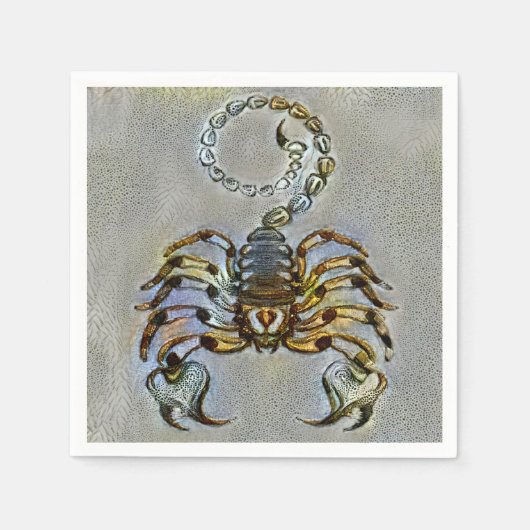 Scorpio Venice Serviette (Vorderseite)