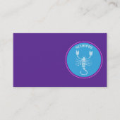 Scorpio-Visitenkarte Visitenkarte (Vorderseite)