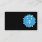 Scorpio-Visitenkarte Visitenkarte (Vorderseite)