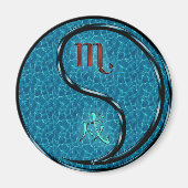 Scorpio & Water Dog Magnet (Vorne)