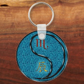 Scorpio & Water Dragon Schlüsselanhänger (Rückseite)