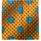 Scorpio & Water Monkey Duschvorhang (Vorderseite)