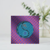 Scorpio & Water Ox Karte (Stehend Vorderseite)