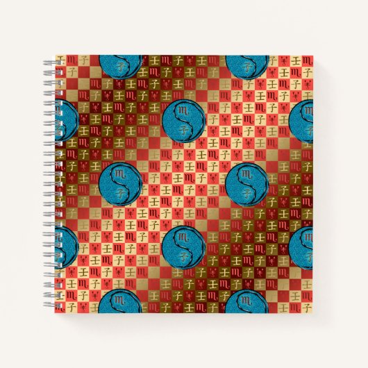 Scorpio & Water Rat Notizblock (Vorderseite)