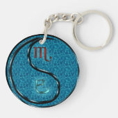 Scorpio & Water Schlange Schlüsselanhänger (Rückseite)