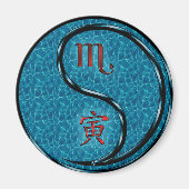 Scorpio & Water Tiger Magnet (Vorne)