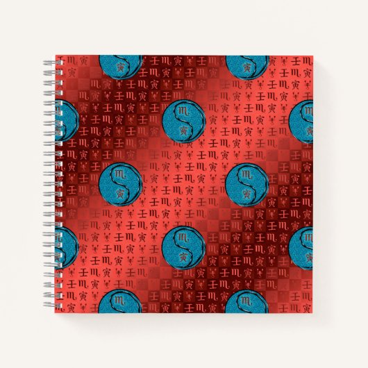 Scorpio & Water Tiger Notizblock (Vorderseite)