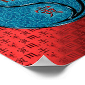 Scorpio & Water Tiger Poster (Ecke)
