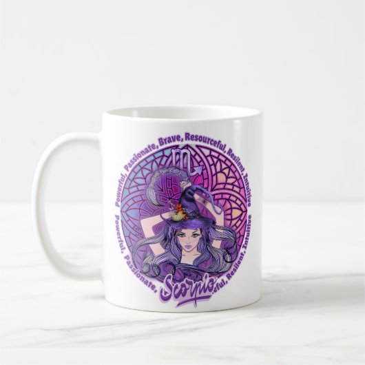 Scorpio Witch Kaffeetasse (Links)