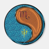 Scorpio & Wood Monkey Magnet (Vorne)