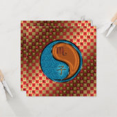 Scorpio & Wood Rat Karte (Vorderseite/Rückseite Beispiel)