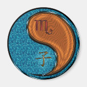 Scorpio & Wood Rat Magnet (Vorne)