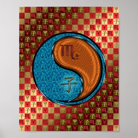 Scorpio & Wood Rat Poster (Vorne)