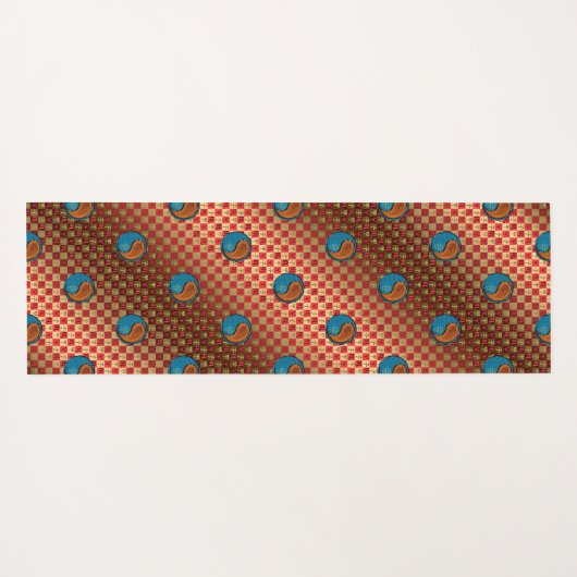 Scorpio & Wood Rat Yogamatte (Rückseite (Horizontal))