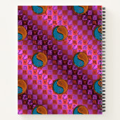 Scorpio & Wood Rooster Notizblock (Rückseite)