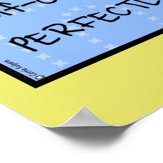 Scorpio WordCloud-Poster Poster (Ecke)