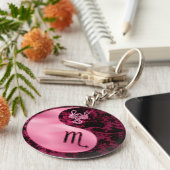 Scorpio Yin Yang Schlüsselanhänger (Seite)