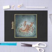 Scorpio Zodiac Astrologie Design Horoskop Seidenpapier (Handwerk)